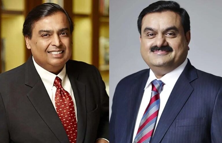 Mukesh Ambani & Gautam Adani