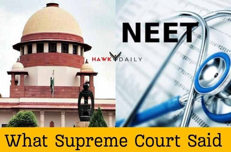 Supreme Court NEET