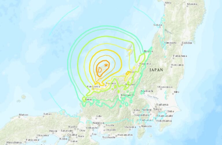 Japan's earthquake Ishikawa