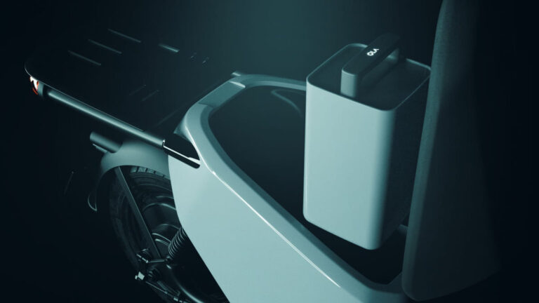 New Electric Scooter with Swappable Battery